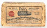 Collector Box Of Remington Police .38 Colt Ammo