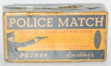 50 Rd Collector Box Of Peter's Police Match .38