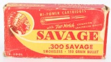 Collector Box Of Savage .300 Sav Ammunition
