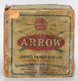 Collector Box Remington UMC Arrow 12 Ga Shotshells