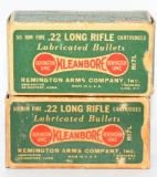 2 Collector Box Of Remington UMC .22 LR Ammo