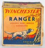 25 Rd Collector Box Of Winchester Ranger 12 Ga