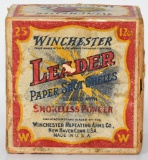 Rare Collectors Box Of Winchester Leader 12 Ga