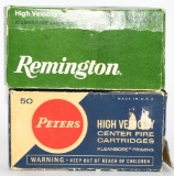 100 Rounds Of .25-20 Win Ammunition