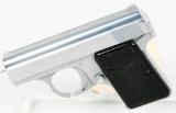 Stainless Belgium Baby Browning Pistol 6.35 MM