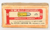 Collector Box Of Peters .32 S&W CF Ammunition