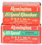 2 Collector Box Of Remington .22 WRF Ammunition