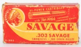 15 Rounds Of .303 Savage Ammunition