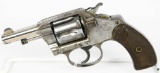 Nickel Colt Pocket Positive Revolver .32 Caliber