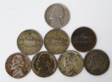 8 United States Liberty Collector Dimes