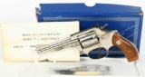 Nickel Smith & Wesson Model 34-1 Revolver .22 LR