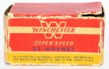50 Rd Collector Box Winchester .22 Hornet Ammo