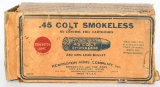 Collector Box Of Remington .45 Colt Ammunition