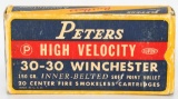 Collector Box Of Peter's .30-30 Win Ammunition