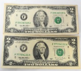 2 1995 Series Collector United States 2 Dollar