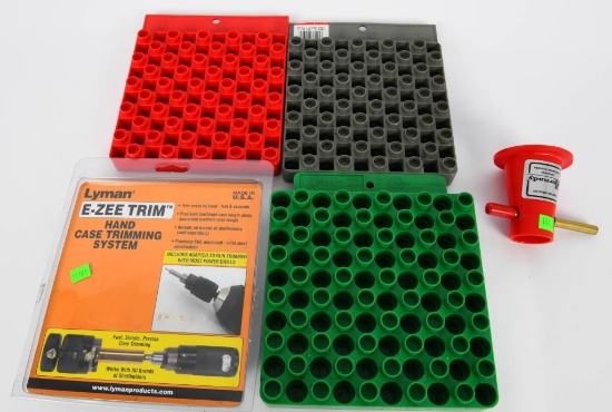 Reloading Trays and EZee Trim & Trickler