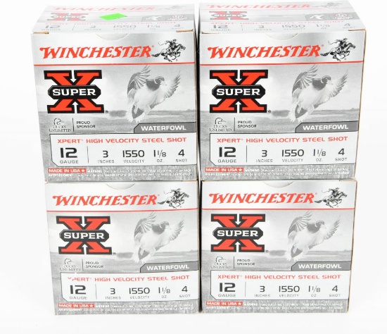 100 Rounds of Winchester SuperX 12 Gauge Shotshell