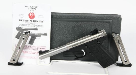 Ruger Target Model 22/45 MKIII Semi Auto Pistol