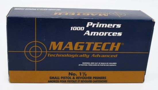 1000 ct MagTech Small Pistol & Revolver Primers