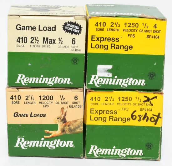 85 Rounds Of Remington .410 Ga Plastic Shotshells