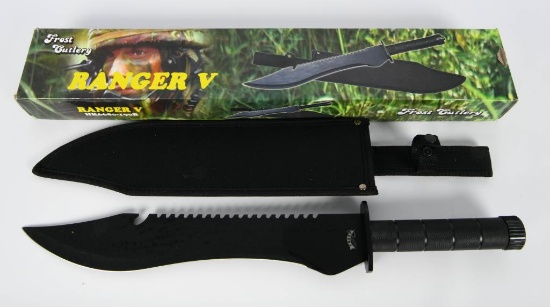 NIB Frost Cutlery Ranger V Fixed Blade Knife