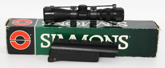 Simmons SKS762 4x28 Riflescope w/base&rings