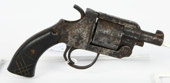 Antique Unmarked Revolver .32 Cal?