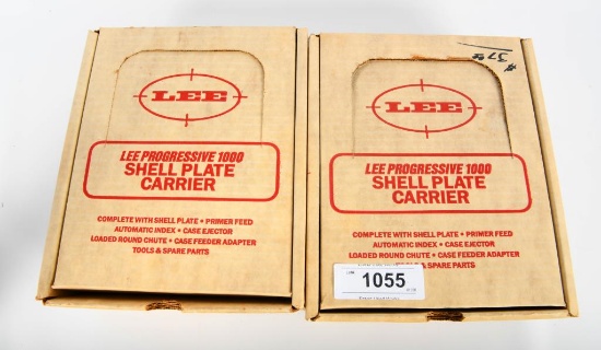 (2) Lee Progressive 1000 Shell Plate Carriers .41