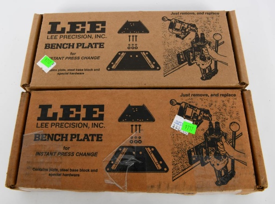 (2) New LEE Precision Bench Plate #90251