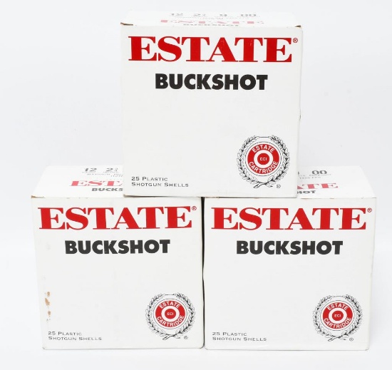 75 Rounds of Estate 00 Buckshot Shotshells