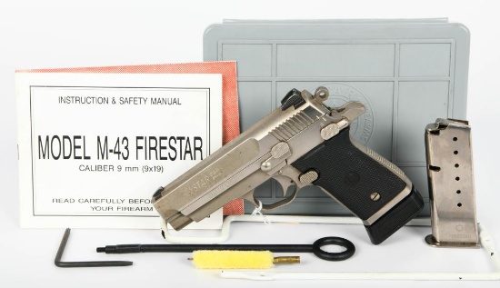 Star Arms M43 Firestar Semi Auto Pistol 9MM