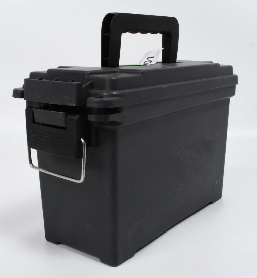 approx 8-9 lbs of ,40 s&w brass in small ammo can