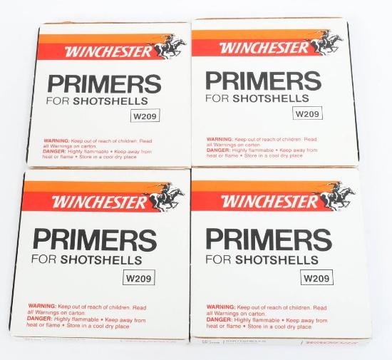 400 Count Of Winchester W209 Shotshell Primers