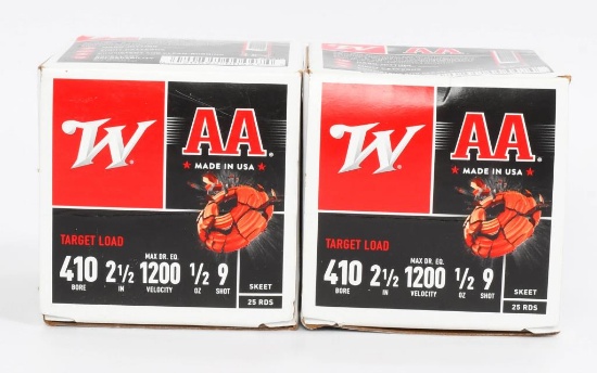50 Rounds Of Winchester AA .410 Ga Shotshells