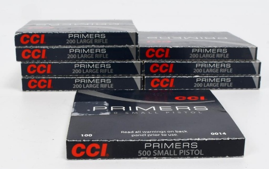 700 ct CCI Large Rifle Primers #200 & 98 ct of