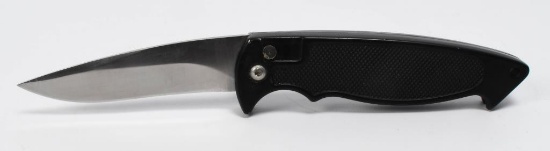 Military Style Automatic Knife Hand-Filling