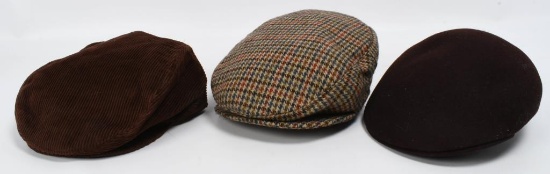 (3) Various 1920 s "Newsboy" style Hats Men