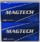 100 Rounds of Magtech 9mm Luger Ammunition