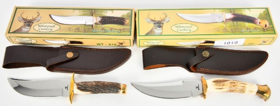 Lot of 2 New Frost Cutlery Whitetail Cutlery Knife