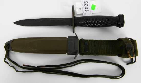Colt M7 Bayonet & US M8A1 Scabbard