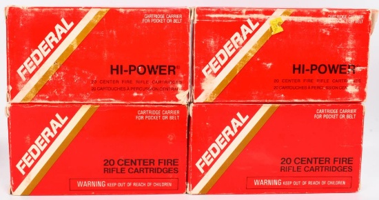 73 Rounds Of Federal 7mm Rem Mag Ammunition