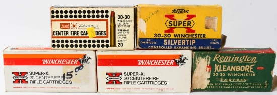 83 Rounds of Mixed .30-30 Win Ammunition