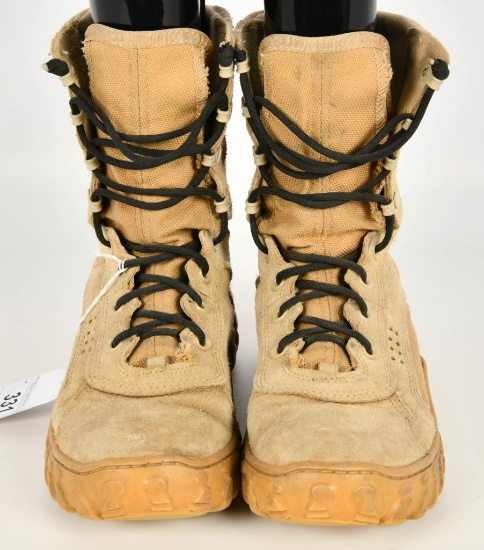 Rocky Tactical Tan Lace up work boots sz 8?