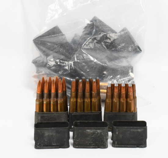 80 Rds of Mixed .30-06 Ammo With Enbloc Clips
