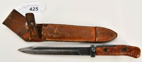 Czech VZ58 Military Combat Knife Bayonet & Sheath