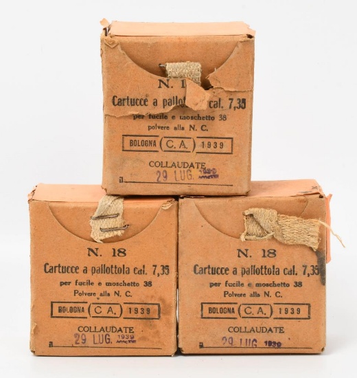 36 Rounds of 6.5x52 Carcano Ammunition