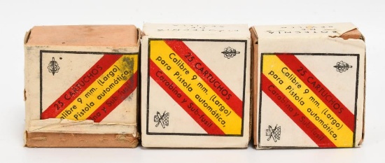 75 Rounds of Priotecnia 9mm Largo Ammunition