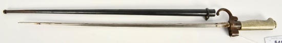 French Model 1886 Lebel Bayonet With Scabbard