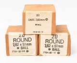 60 Rounds of Nato FNM 80 7.62x51 (.308) Ammo