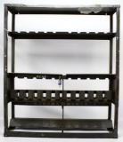 Military Armory Locking M16 Rifle Rack
